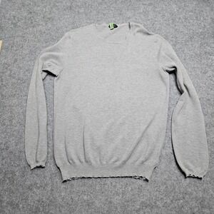ZANONE Cotton Crewneck Gray Men's Italy Sweater Sz 54